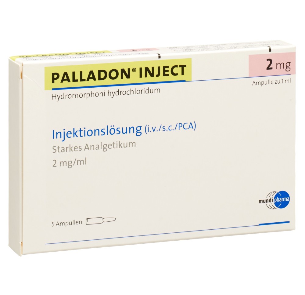 PALLADON INJECT prép inj perf 2 mg/ml 5 amp 1 ml