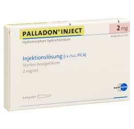 PALLADON INJECT prép inj perf 2 mg/ml 5 amp 1 ml