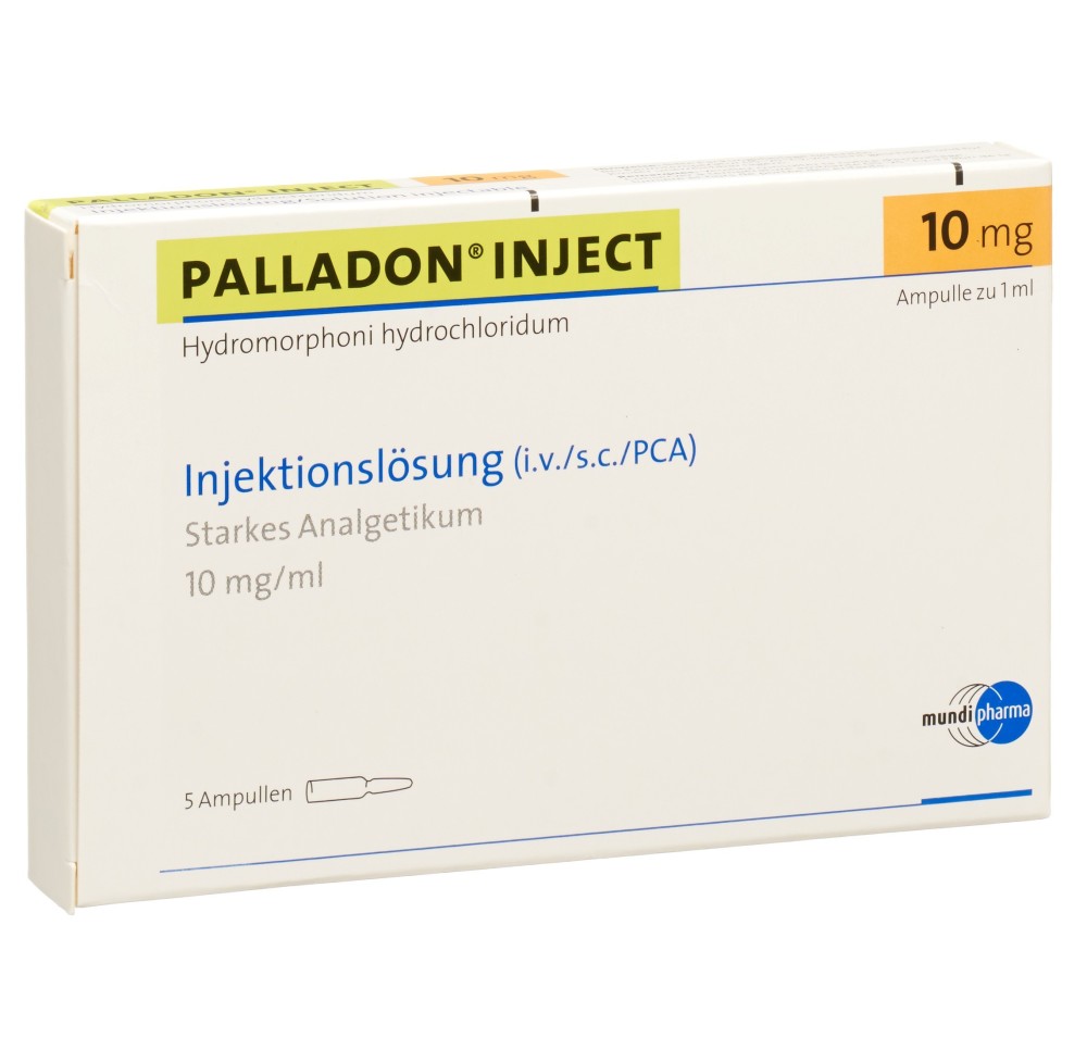 PALLADON INJECT prép inj perf 10 mg/ml 5 amp 1 ml