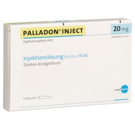 PALLADON INJECT prép inj perf 20 mg/ml 5 amp 1 ml