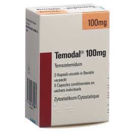 TEMODAL caps 100 mg sach 5 pce