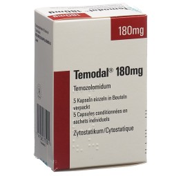 TEMODAL caps 180 mg sach 5 pce