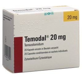 TEMODAL caps 20 mg sach 20 pce