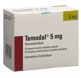 TEMODAL caps 5 mg sach 20 pce