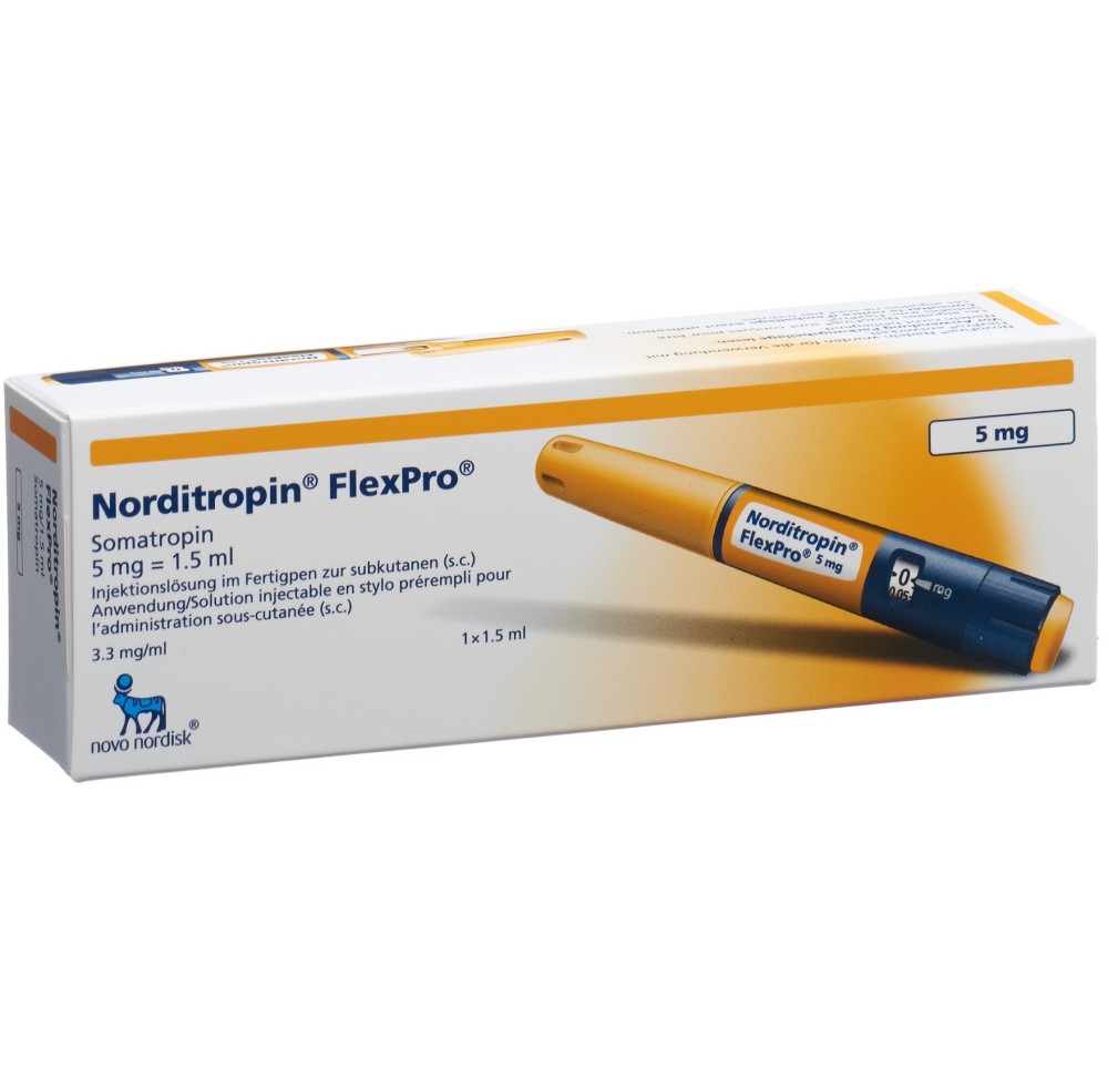 NORDITROPINE FlexPro 5 mg stylo pré 1.5 ml