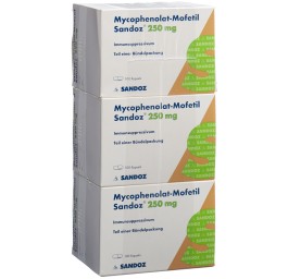 MYCOPHENOLAT-MOFETIL Sandoz caps 250 mg 300 pce