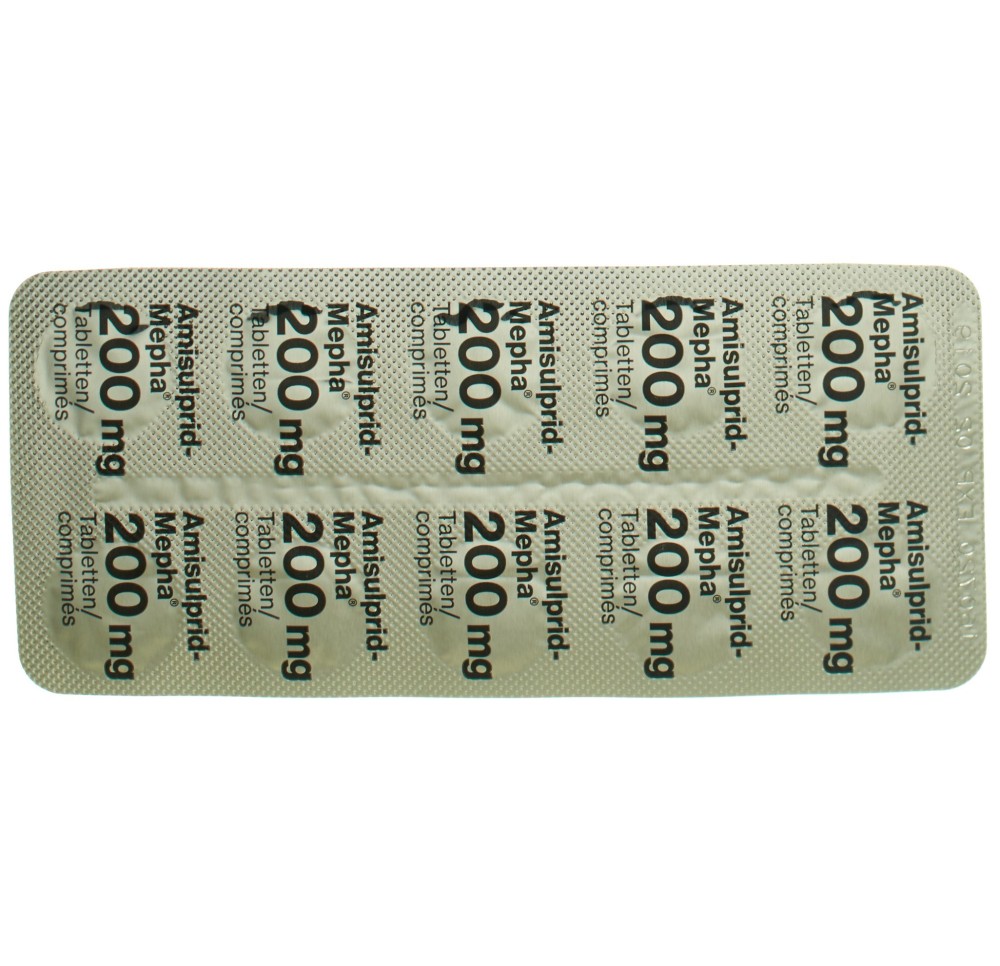 AMISULPRID Mepha cpr 200 mg 90 pce AMISULPRID Mepha cpr 200 mg 90 pce
