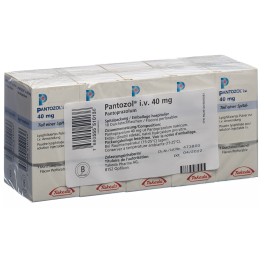 PANTOZOL subst sèche 40 mg i.v. flac 10 pce