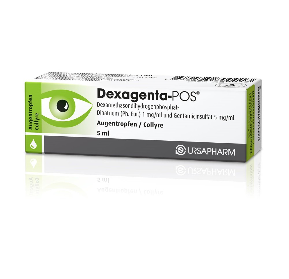 DEXAGENTA-POS gtt opht fl 5 ml DEXAGENTA-POS gtt opht fl 5 ml
