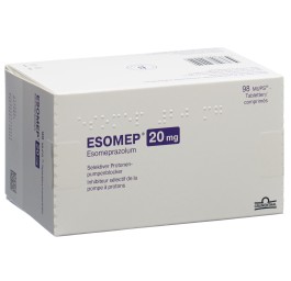 ESOMEP MUPS cpr 20 mg 98 pce