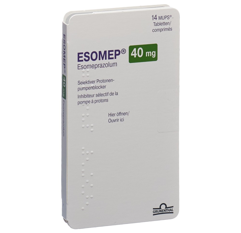 ESOMEP MUPS cpr 40 mg 14 pce ESOMEP MUPS cpr 40 mg 14 pce
