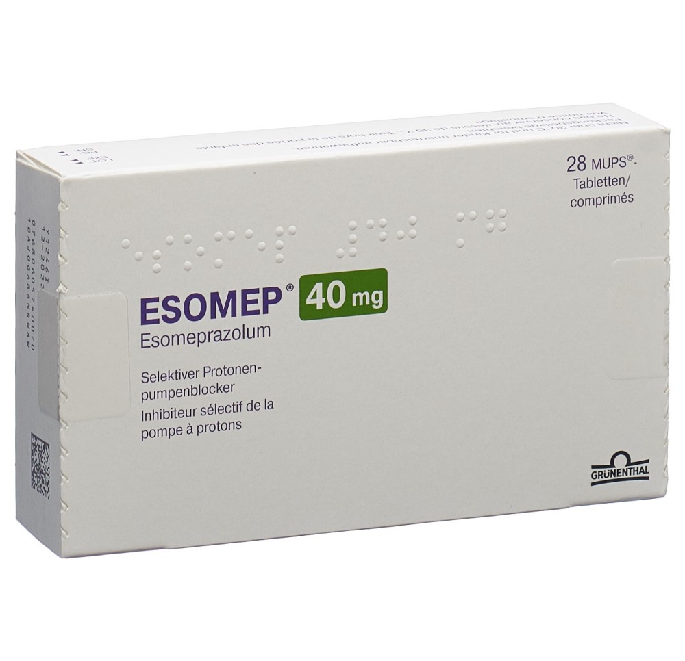 ESOMEP MUPS cpr 40 mg 28 pce