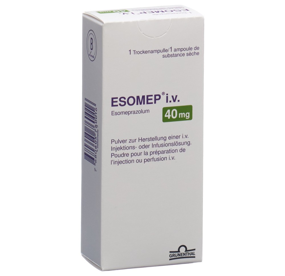 ESOMEP i.v. subst sèche 40 mg amp ESOMEP i.v. subst sèche 40 mg amp