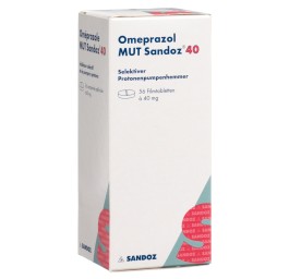 OMEPRAZOLE MUT Sandoz cpr pell 40 mg bte 56 pce