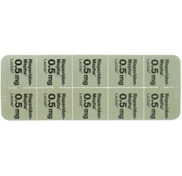RISPERIDON Mepha Lactab 0.5 mg 60 pce