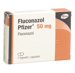 FLUCONAZOL Pfizer caps 50 mg 7 pce