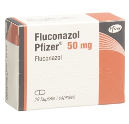 FLUCONAZOL Pfizer caps 50 mg 28 pce