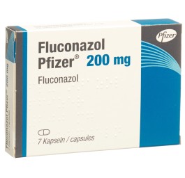FLUCONAZOL Pfizer caps 200 mg 7 pce