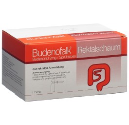 BUDENOFALK mousse rect 2 mg/dose 14 dos