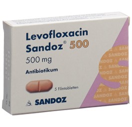 LEVOFLOXACINE Sandoz cpr pell 500 mg 5 pce
