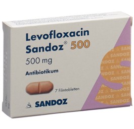 LEVOFLOXACINE Sandoz cpr pell 500 mg 7 pce