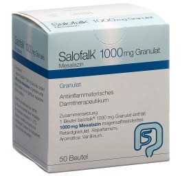 SALOFALK gran 1000 mg sach 50 pce