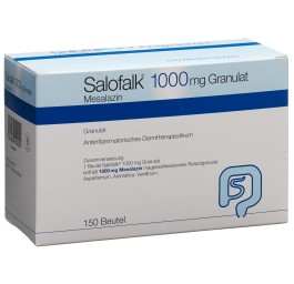 SALOFALK gran 1000 mg sach 150 pce