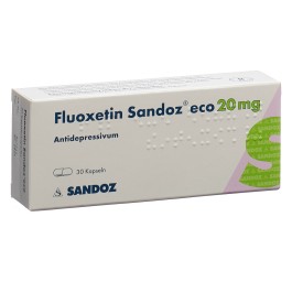 FLUOXETINE Sandoz eco caps 20 mg 30 pce