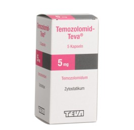 TEMOZOLOMID Teva caps 5 mg fl 5 pce