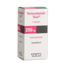 TEMOZOLOMID Teva caps 250 mg fl 5 pce