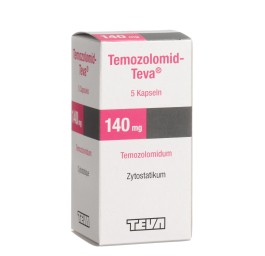 TEMOZOLOMID Teva caps 140 mg fl 5 pce