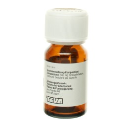 TEMOZOLOMID Teva caps 180 mg fl 20 pce