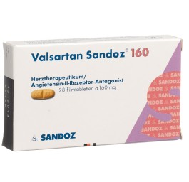 VALSARTAN Sandoz cpr pell 160 mg 28 pce