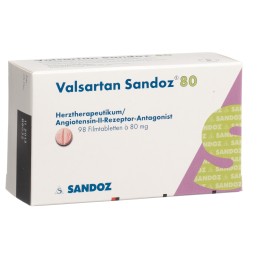 VALSARTAN Sandoz cpr pell 80 mg 98 pce