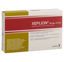 XEPLION susp inj 50 mg/0.5ml ser pré 0.5 ml
