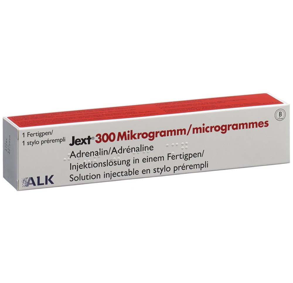 JEXT sol inj 300 mcg auto injecteur JEXT sol inj 300 mcg auto injecteur