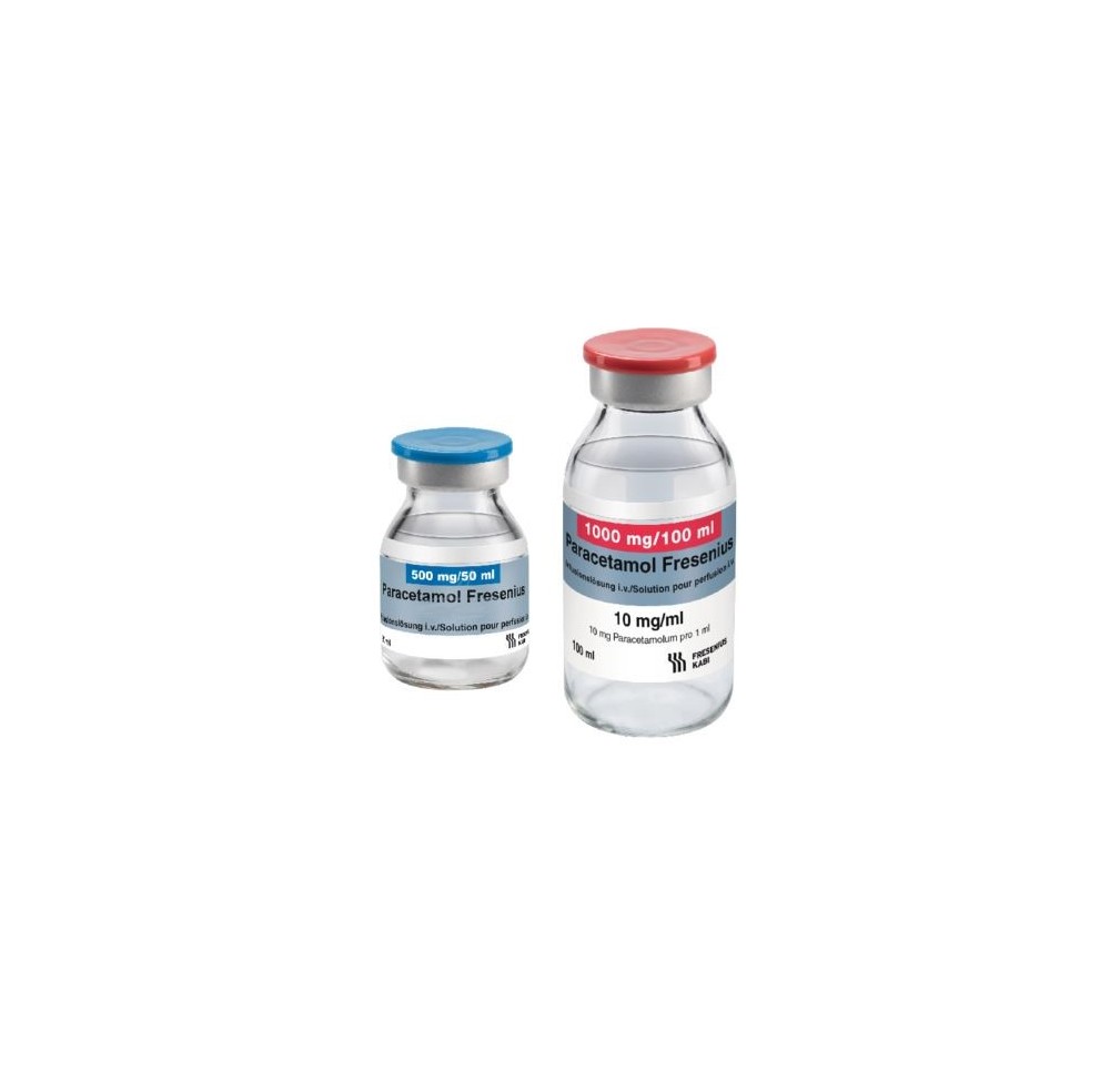 PARACETAMOL Fresenius 1 g/100ml flacon 10 pce PARACETAMOL Fresenius 1 g/100ml flacon 10 pce