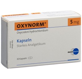 OXYNORM caps 5 mg 30 pce