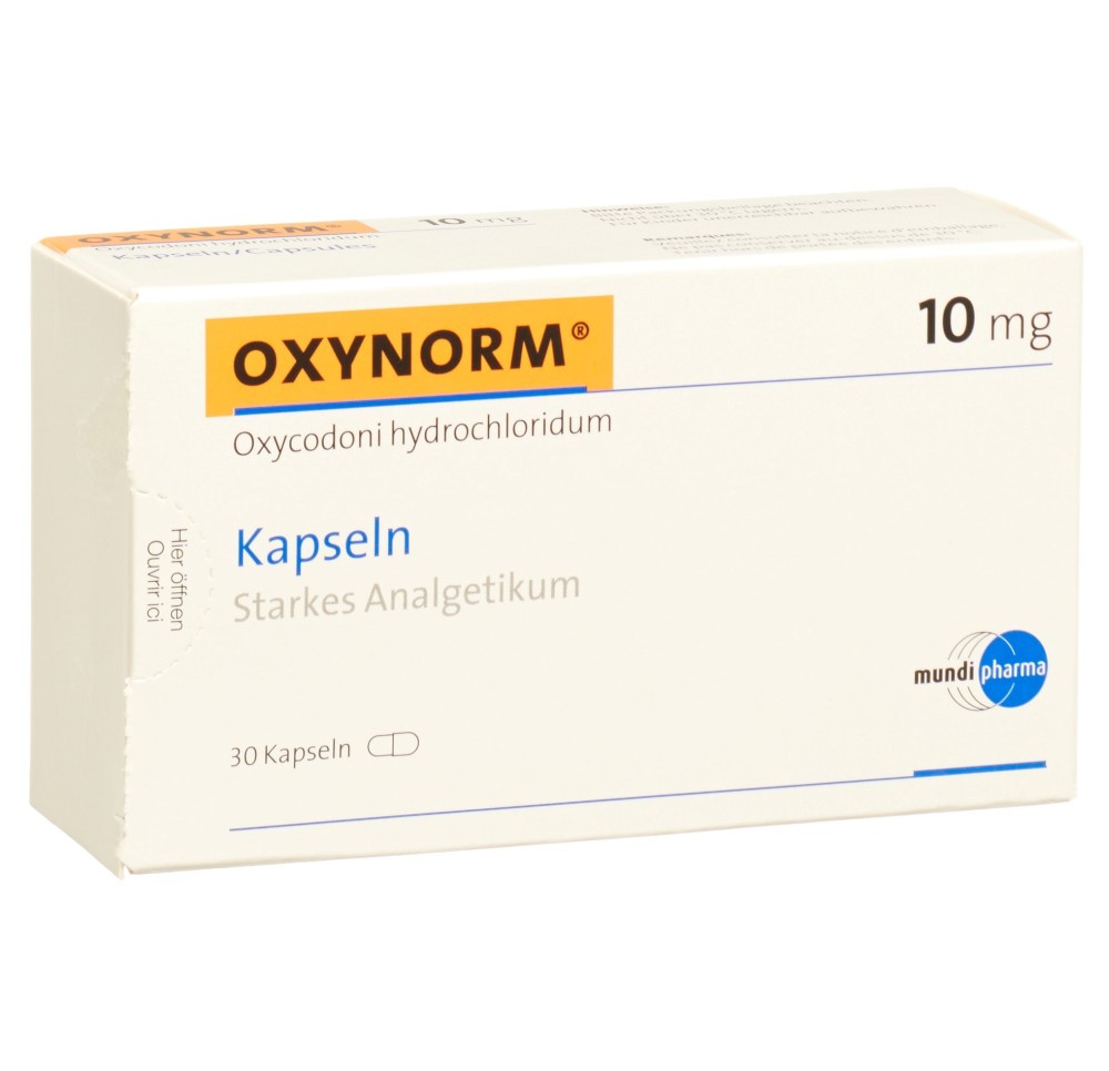 OXYNORM caps 10 mg 30 pce OXYNORM caps 10 mg 30 pce