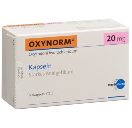 OXYNORM caps 20 mg 60 pce