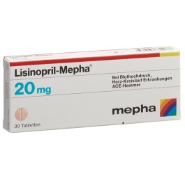 LISINOPRIL Mepha cpr 20 mg 30 pce