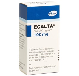 ECALTA subst sèche 100 mg flac
