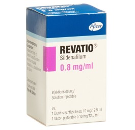 REVATIO sol inj 10 mg/12.5ml flac
