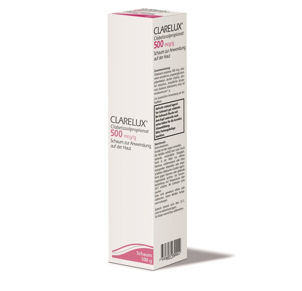 CLARELUX mousse 100 g CLARELUX mousse 100 g