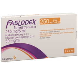 FASLODEX sol inj 250 mg/5ml 2 ser pré 5 ml