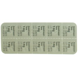 ANASTROZOL Teva cpr pell 1 mg 100 pce