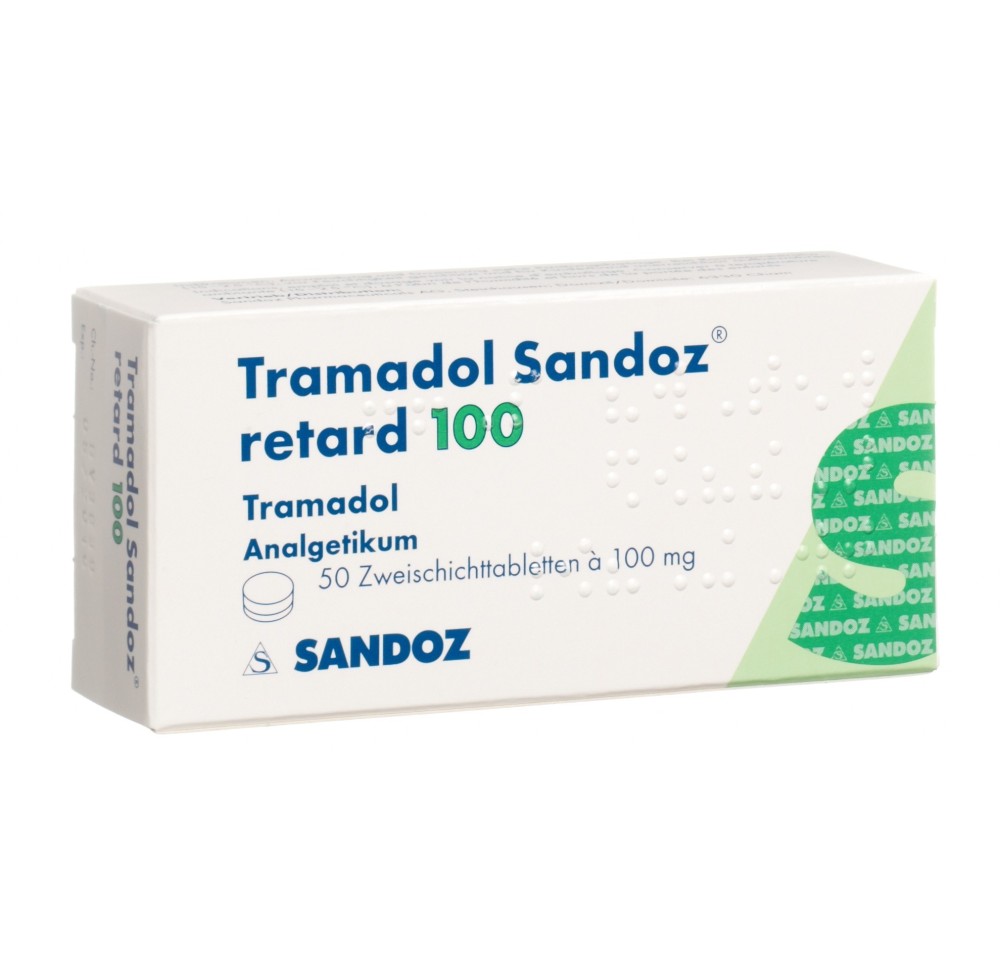 TRAMADOL Sandoz cpr ret 100 mg 50 pce TRAMADOL Sandoz cpr ret 100 mg 50 pce