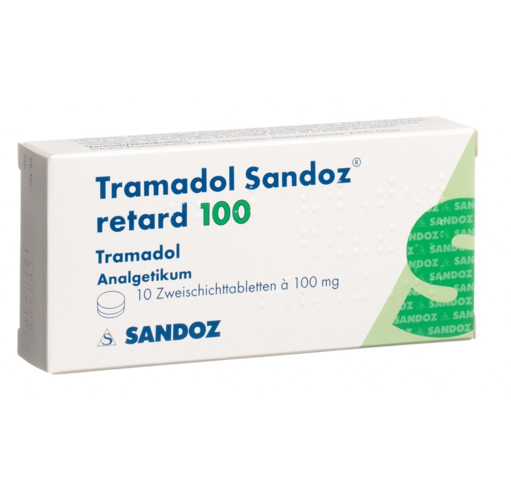 TRAMADOL Sandoz cpr ret 100 mg 10 pce TRAMADOL Sandoz cpr ret 100 mg 10 pce