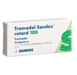 TRAMADOL Sandoz cpr ret 100 mg 10 pce
