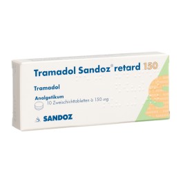 TRAMADOL Sandoz cpr ret 150 mg 10 pce